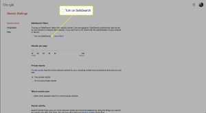 SafeSearch