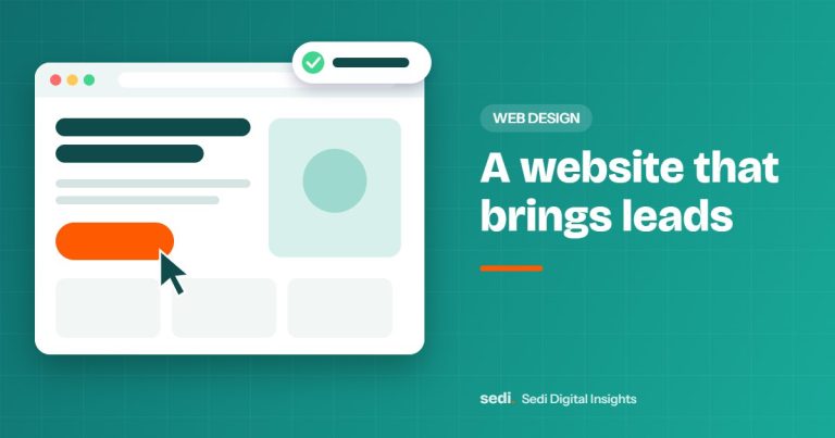 A website that brings leads | Sedi Digital guide